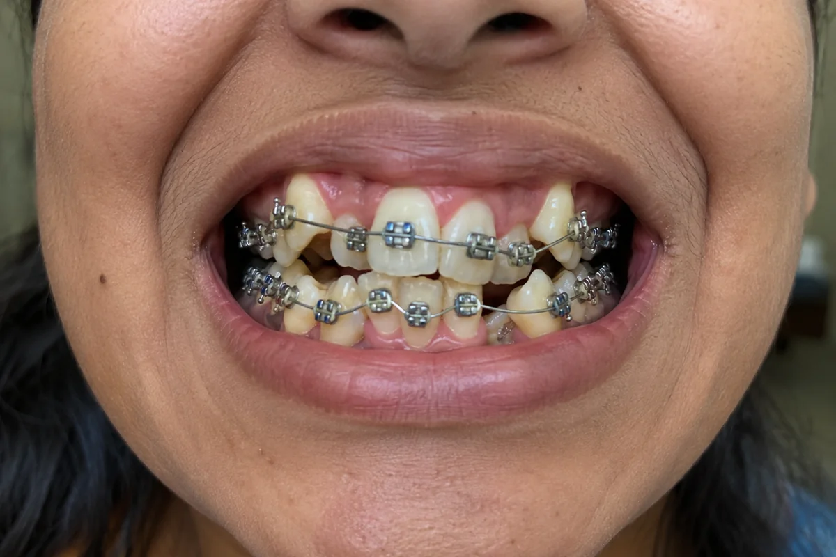 Dental Braces Before Treatment