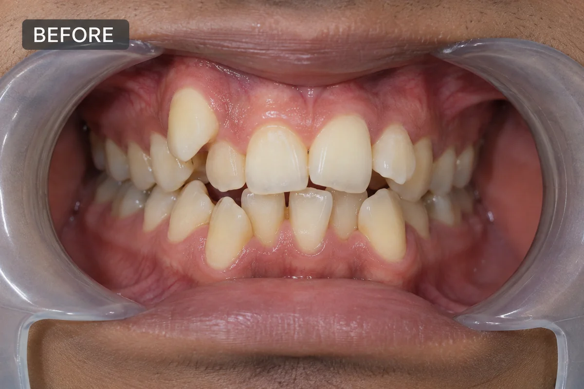 Invisalign & Clear Aligners Before Treatment